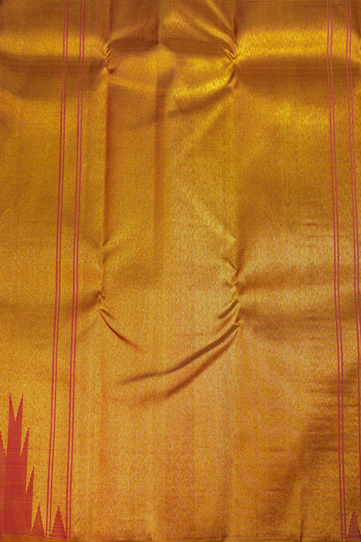 Kancheepuram Silk Cream Saree