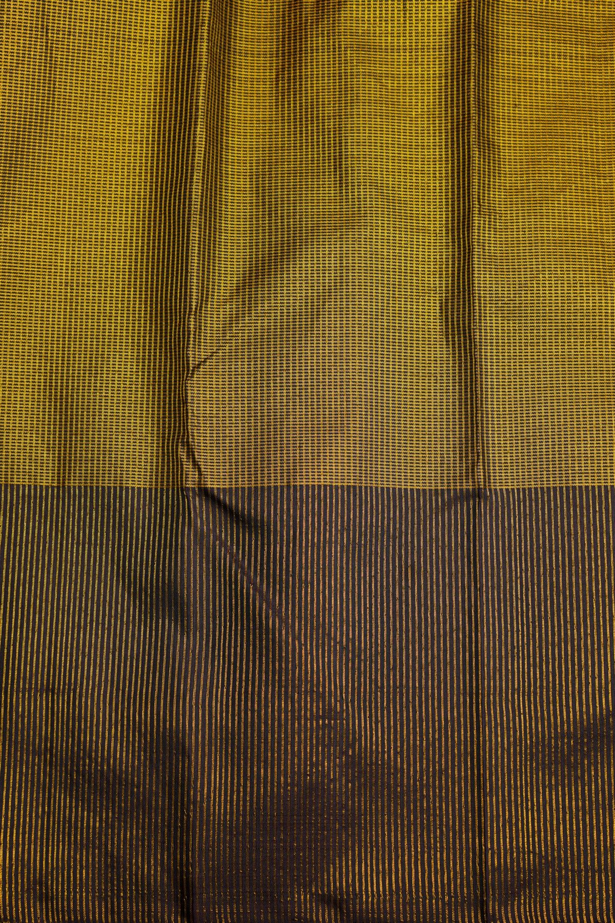 Kancheepuram Silk Navy Blue Saree