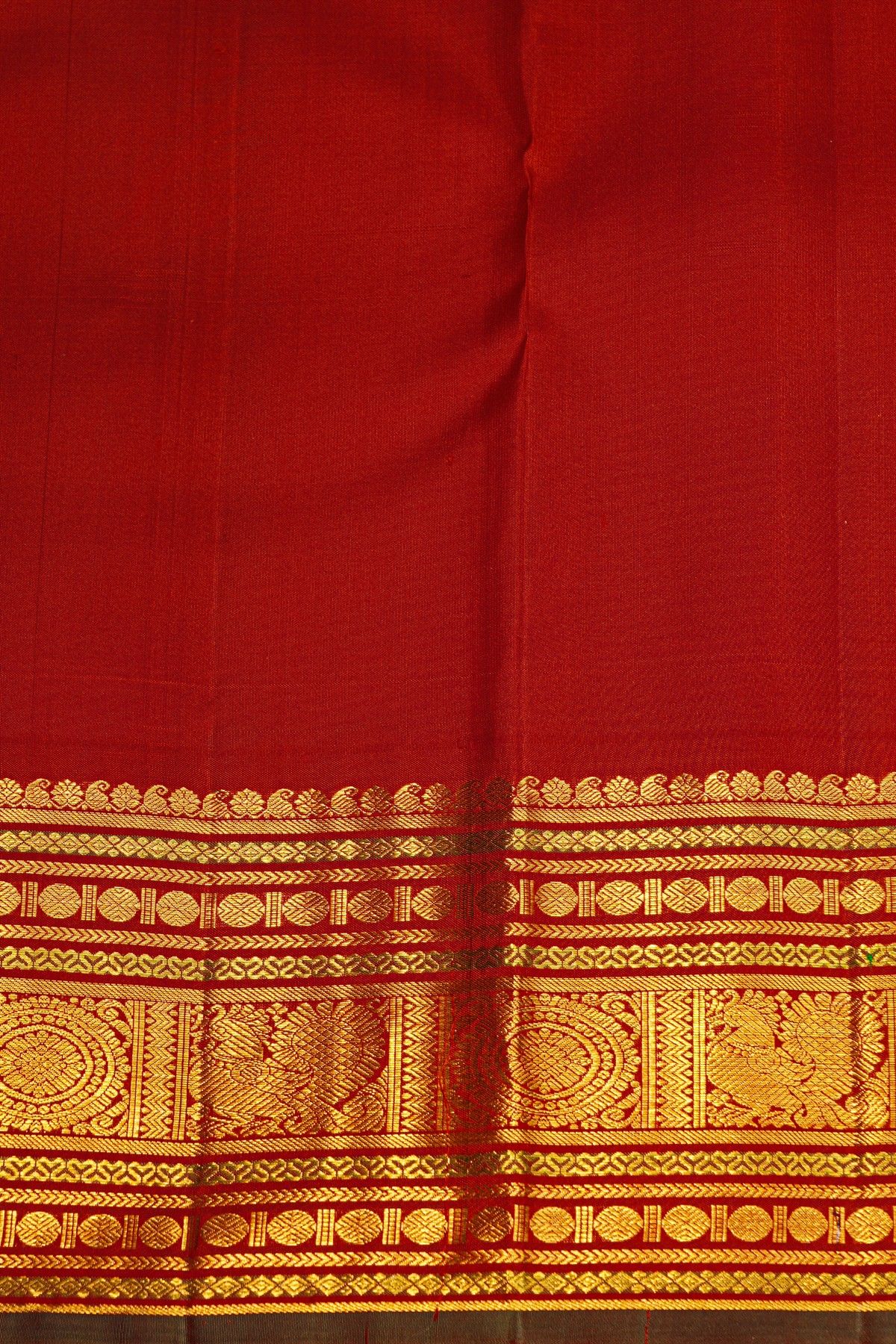 Kancheepuram Silk Navy Blue Saree