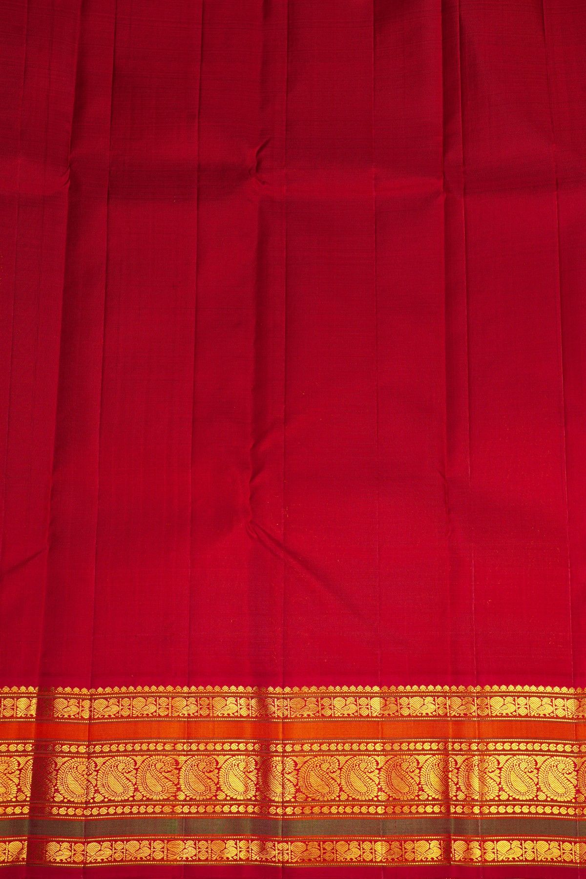 Kancheepuram Silk Parrot Green Saree