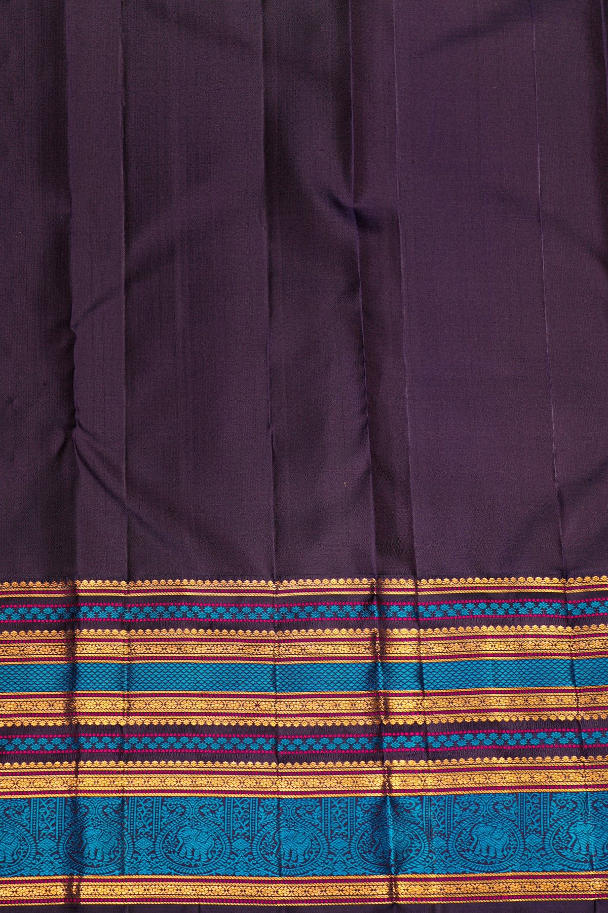 Kancheepuram Silk Mehendi Green Saree