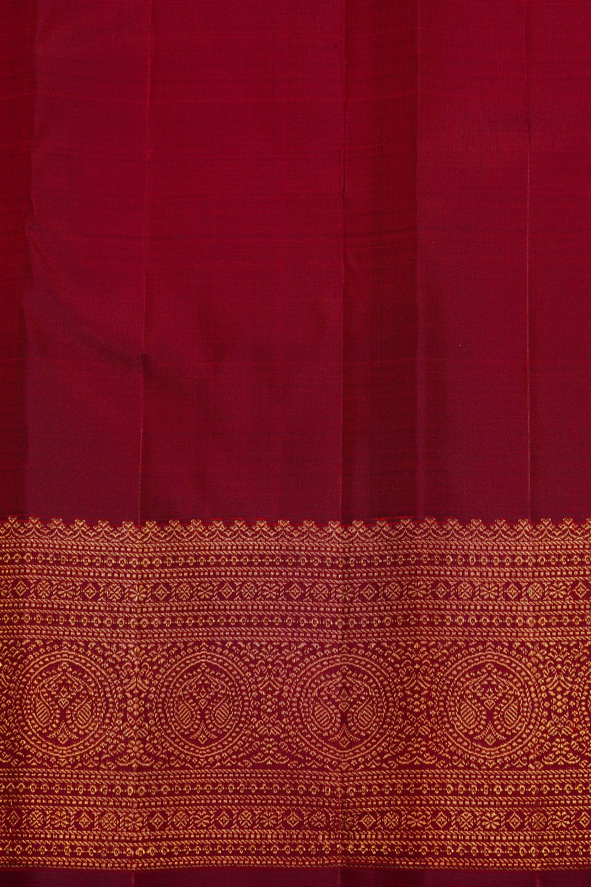 Kancheepuram Silk Magenta Saree