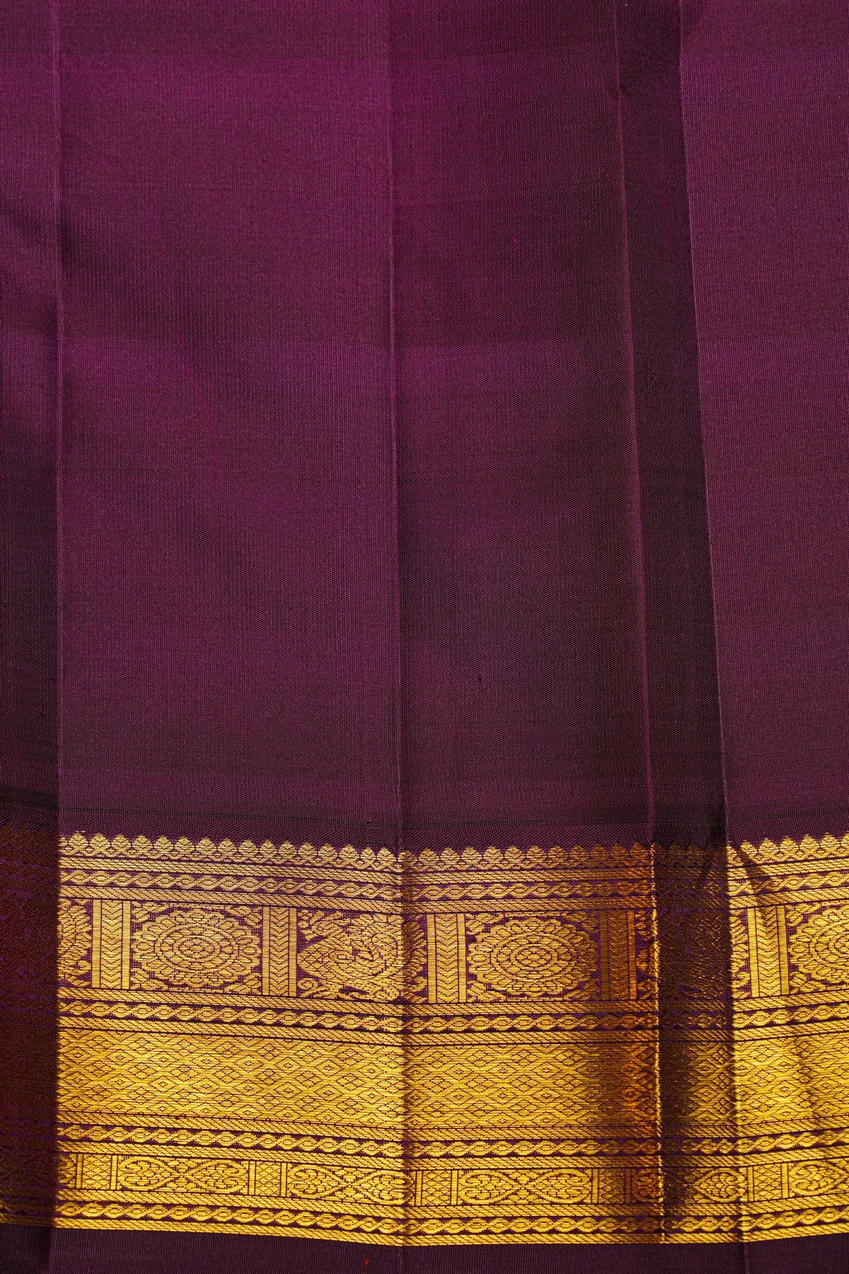 Kancheepuram Silk Multi-Colour Saree