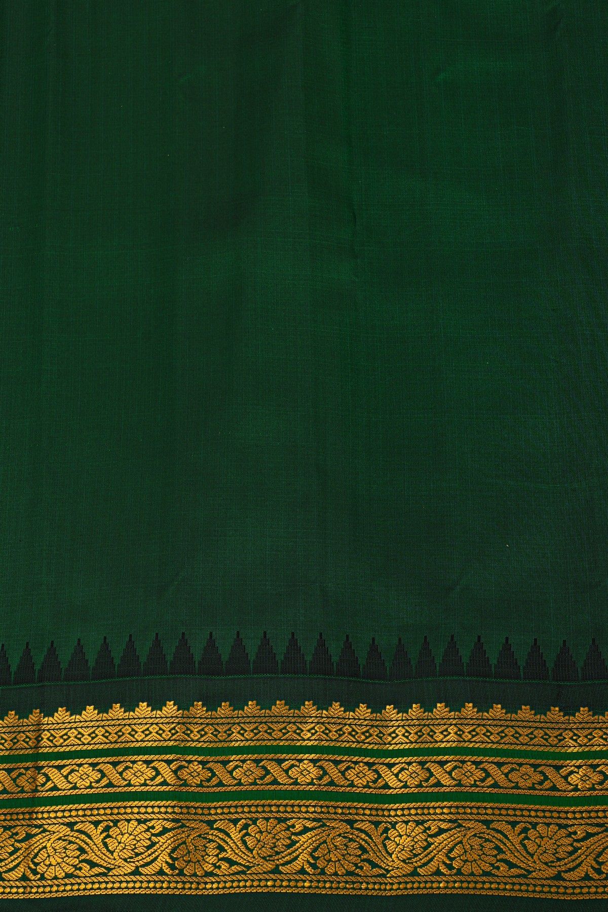 Gadwal Silk Orange Saree