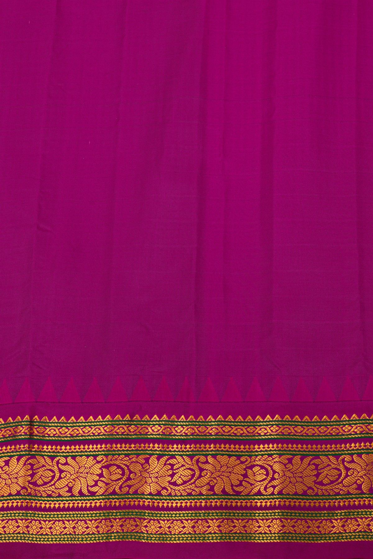 Gadwal Silk Sky Blue Saree