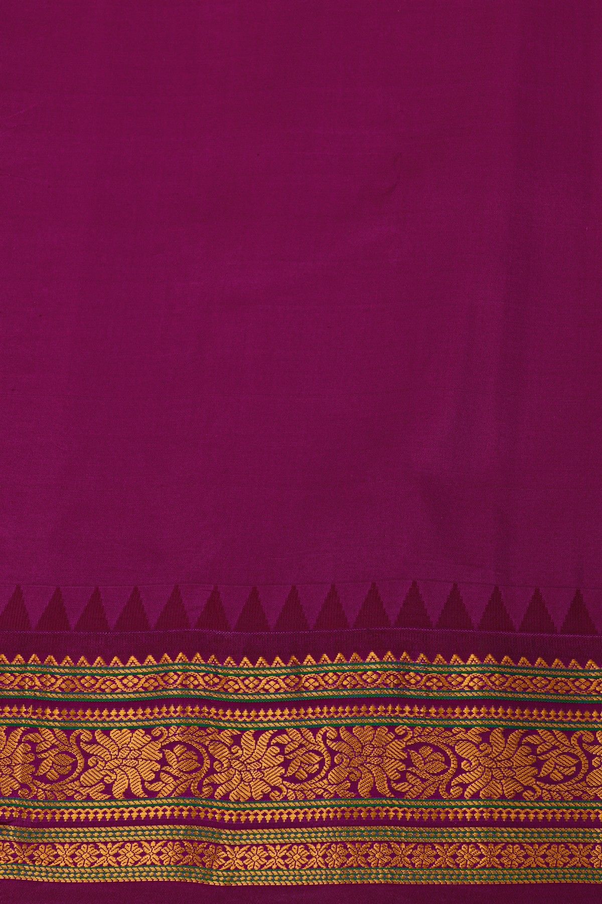 Gadwal Silk Grey Saree