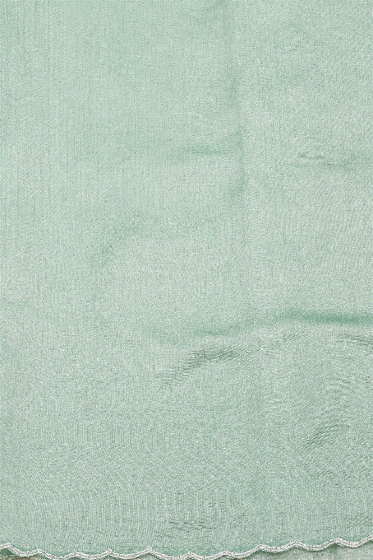 Designer Kora Sky Blue Saree