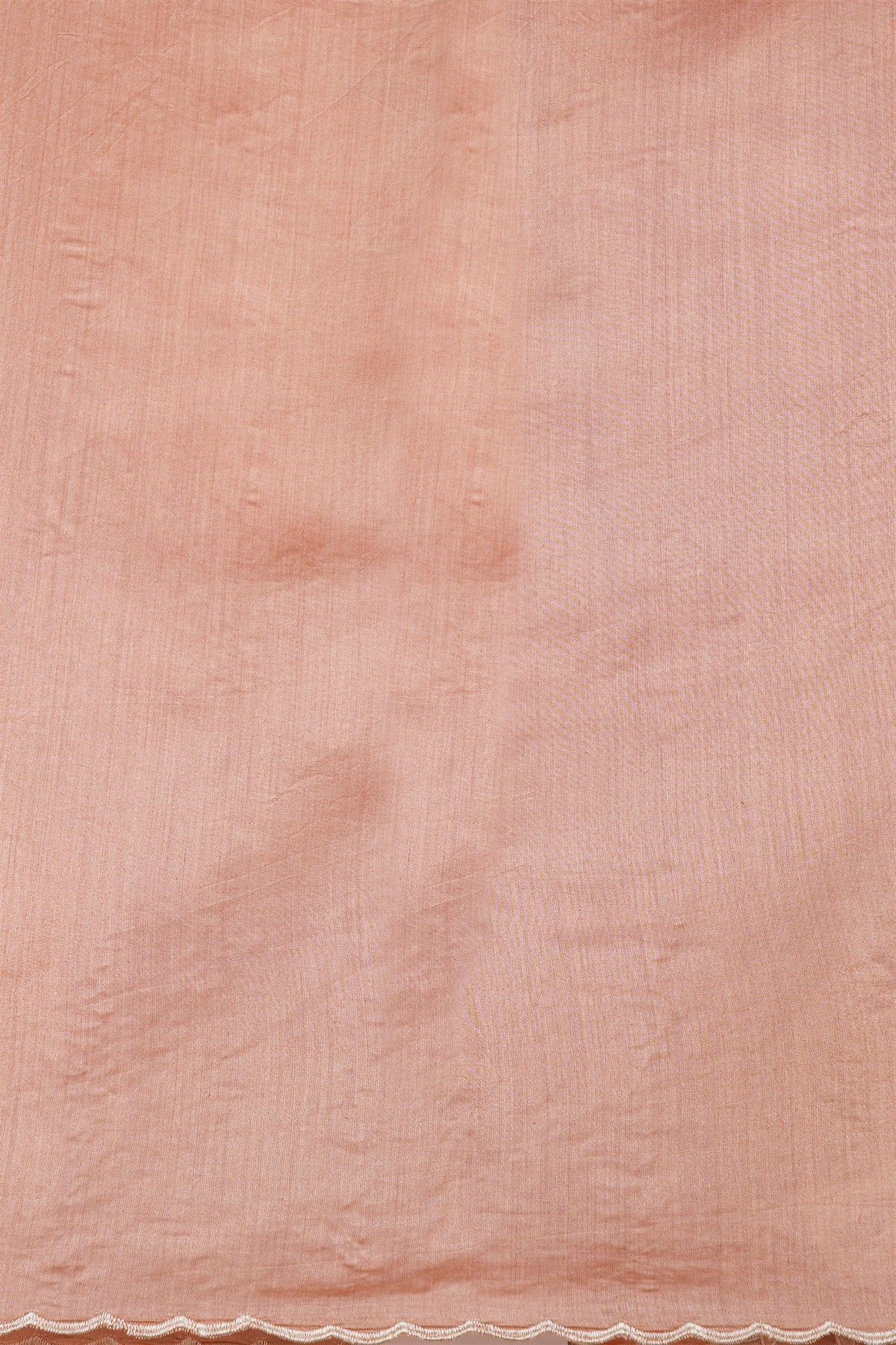 Designer Kora Peach Saree