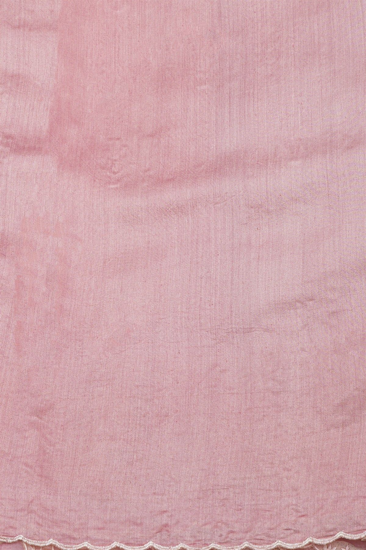Designer Kora Baby Pink Saree