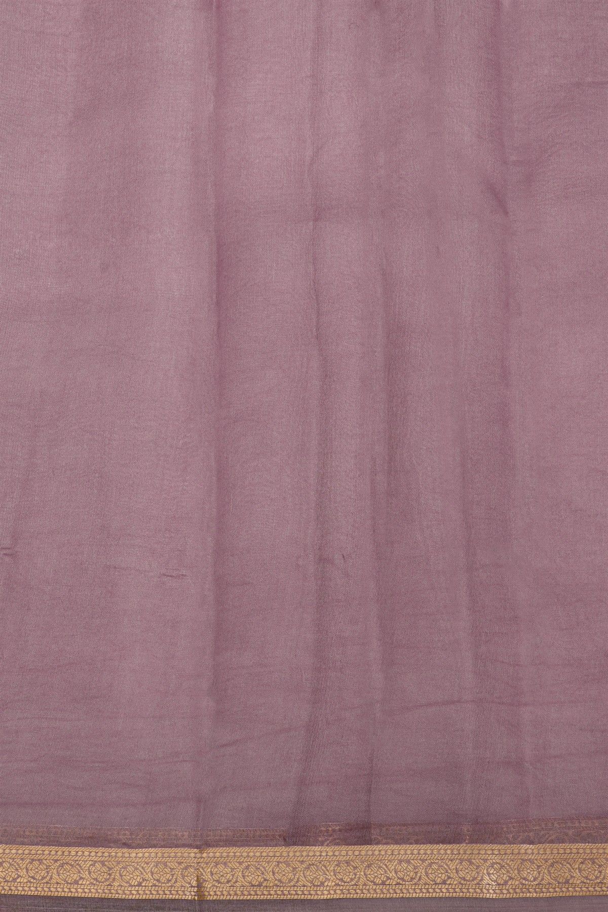 Fancy Kora Grey Saree