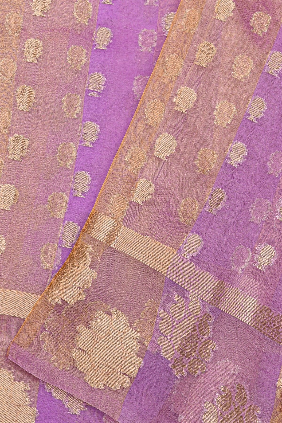 Fancy Kora Dual Colour Saree