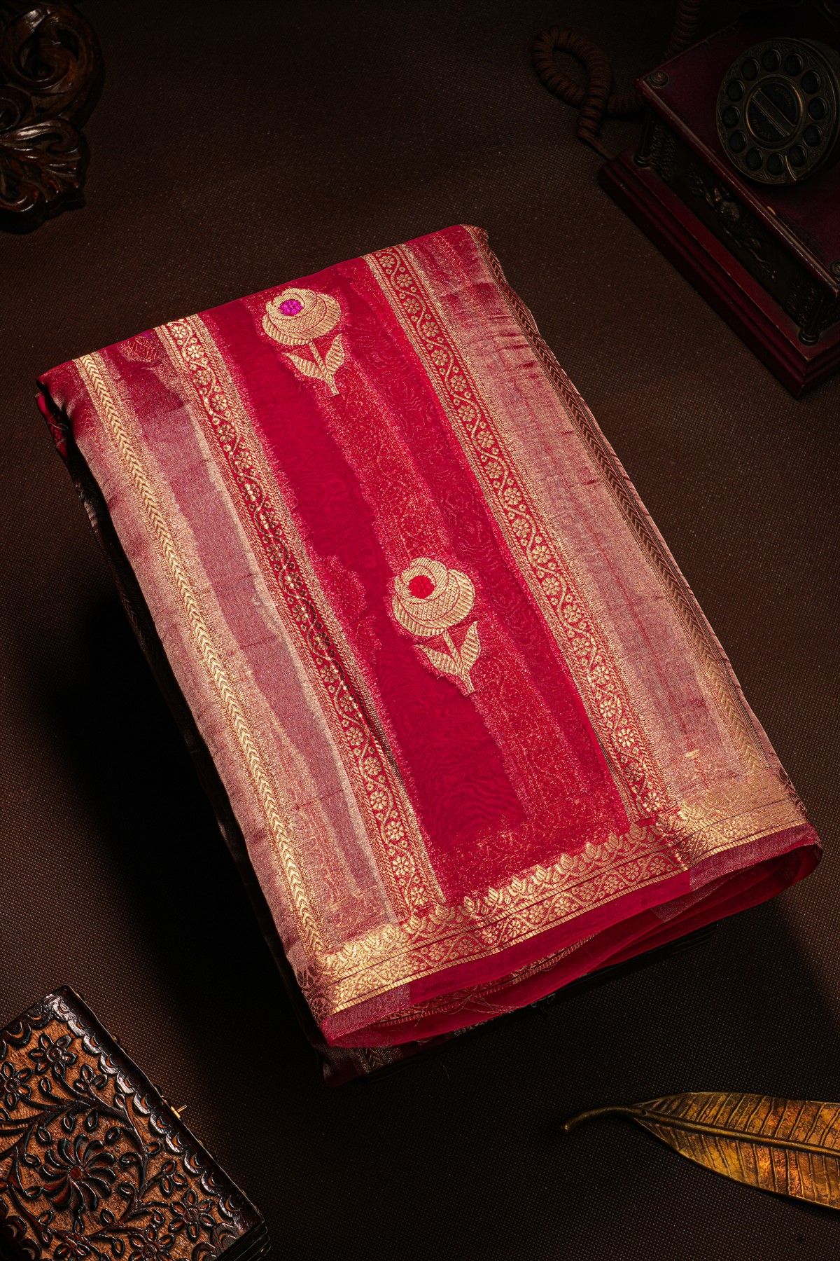 Fancy Kora Multi-Colour Saree