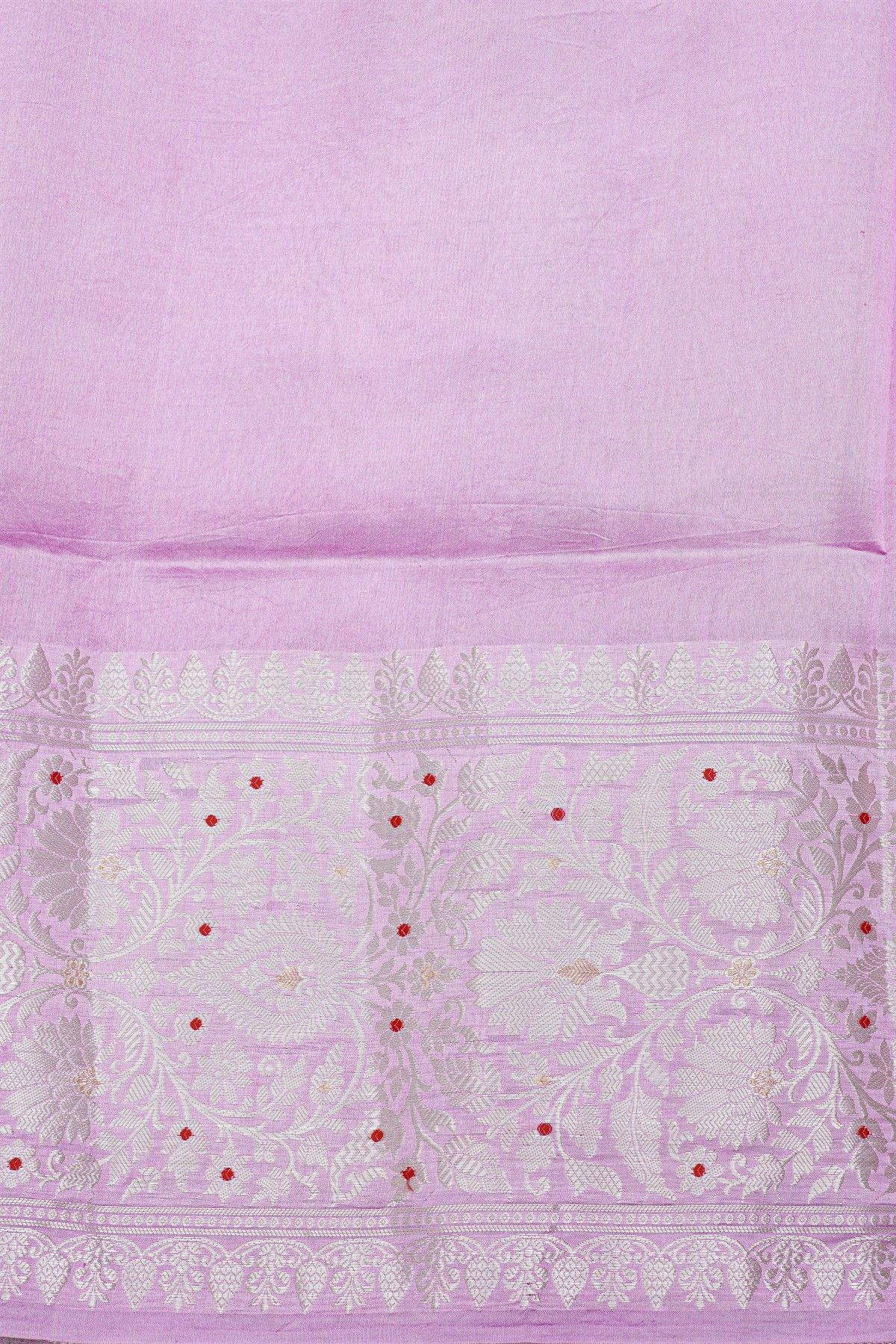 Fancy Matka Silk Red Saree
