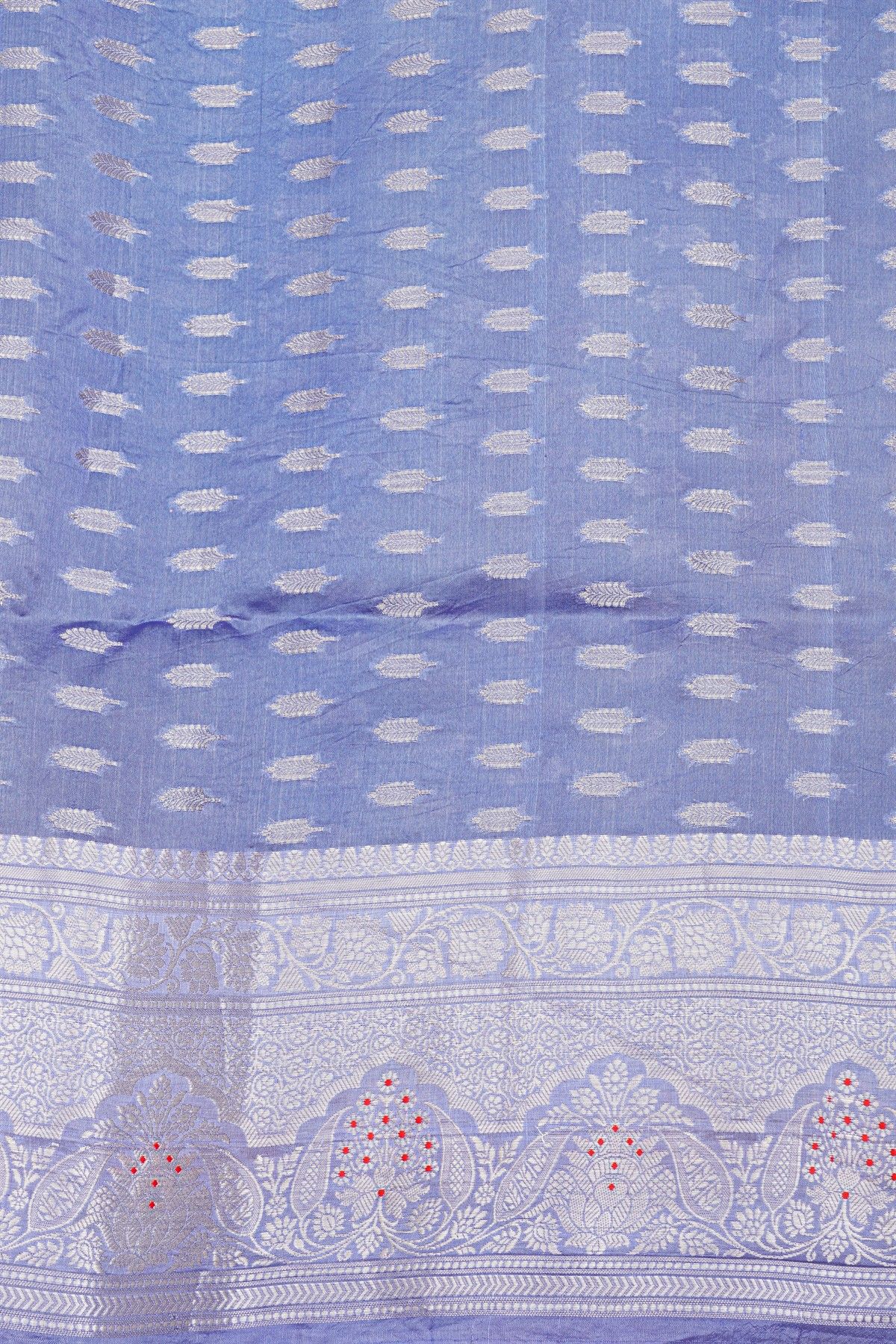 Fancy Matka Silk Navy Blue Saree