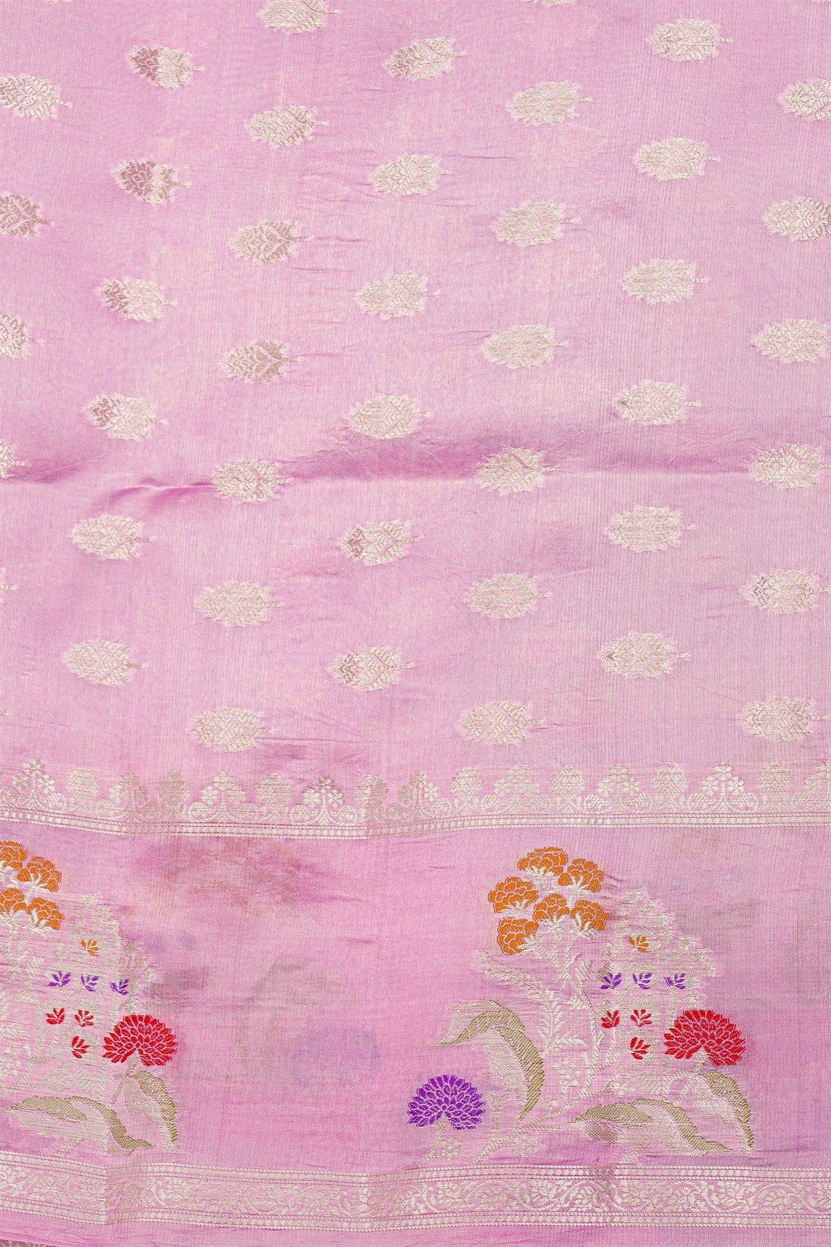 Fancy Matka Silk Teal Blue Saree