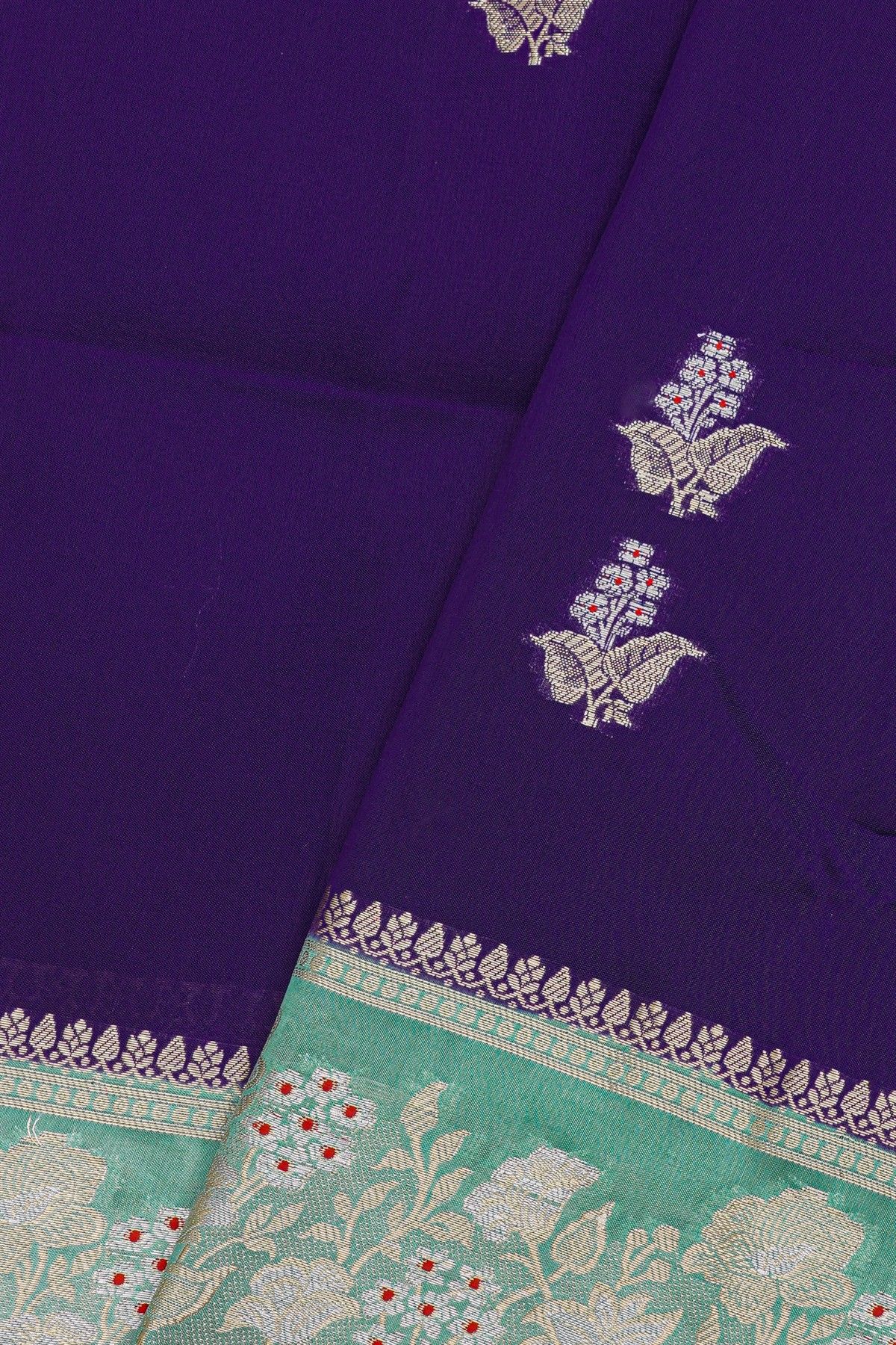 Fancy Matka Silk Navy Blue Saree