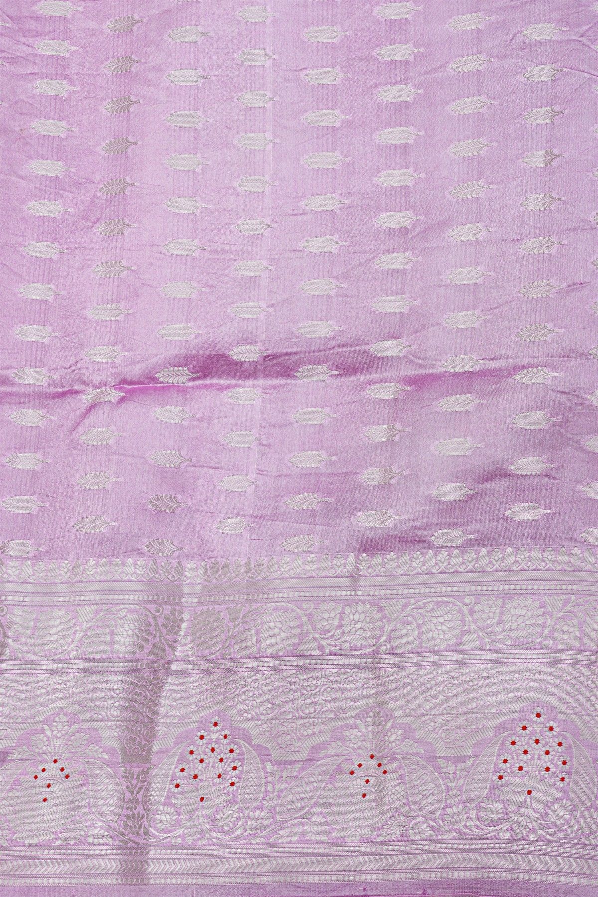 Fancy Matka Silk Red Saree