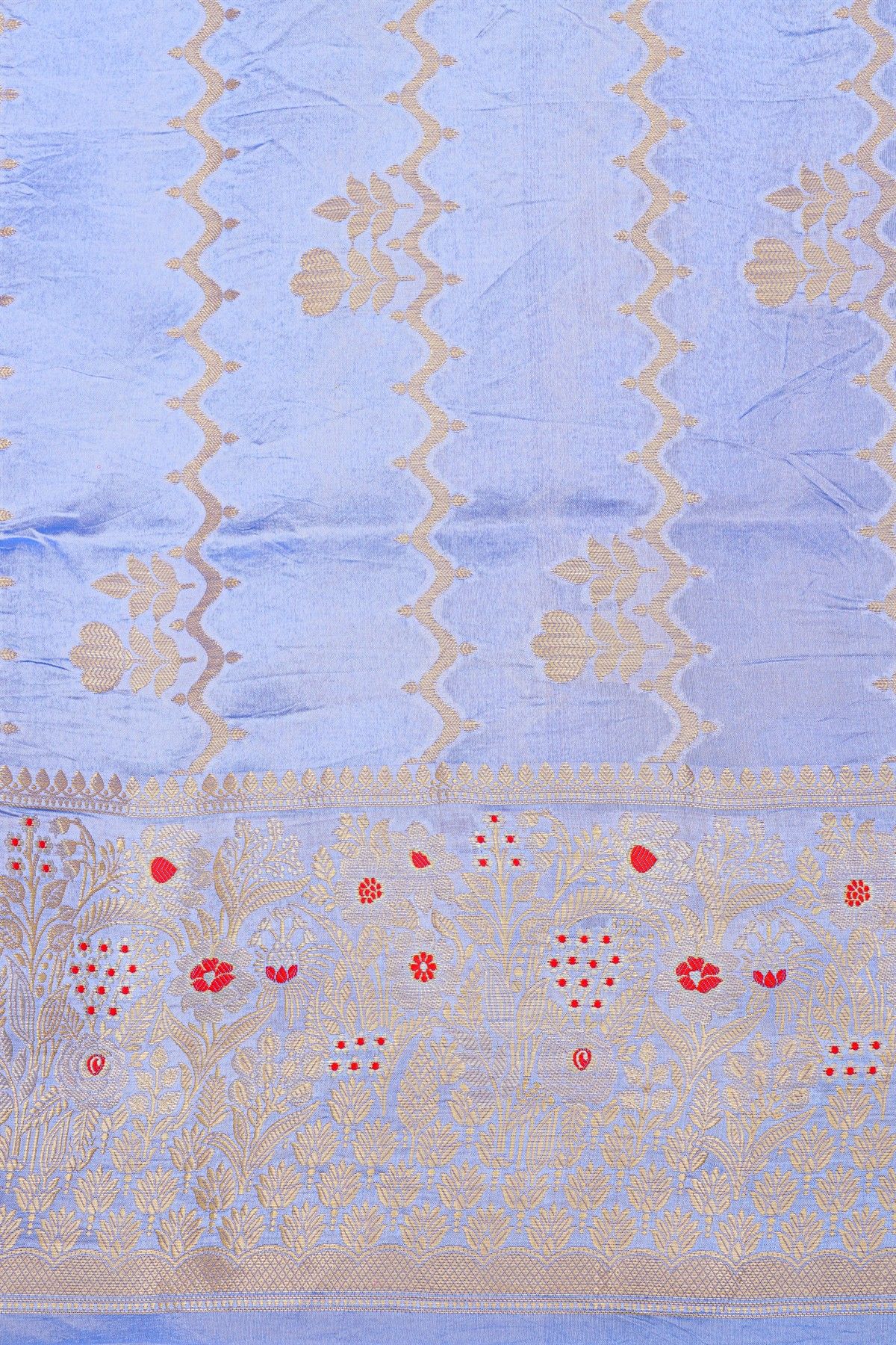 Fancy Matka Silk Purple Saree