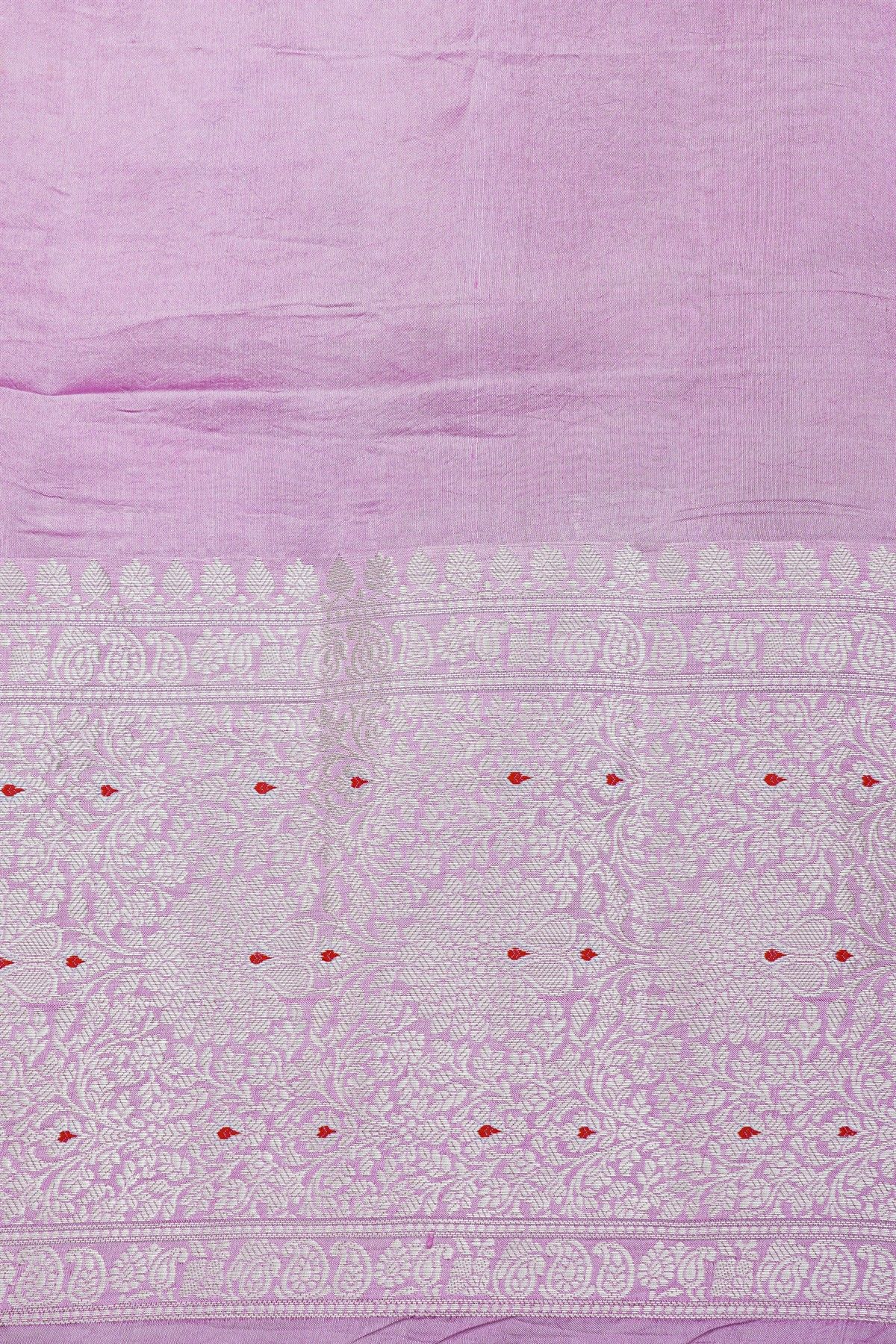 Fancy Matka Silk Red Saree