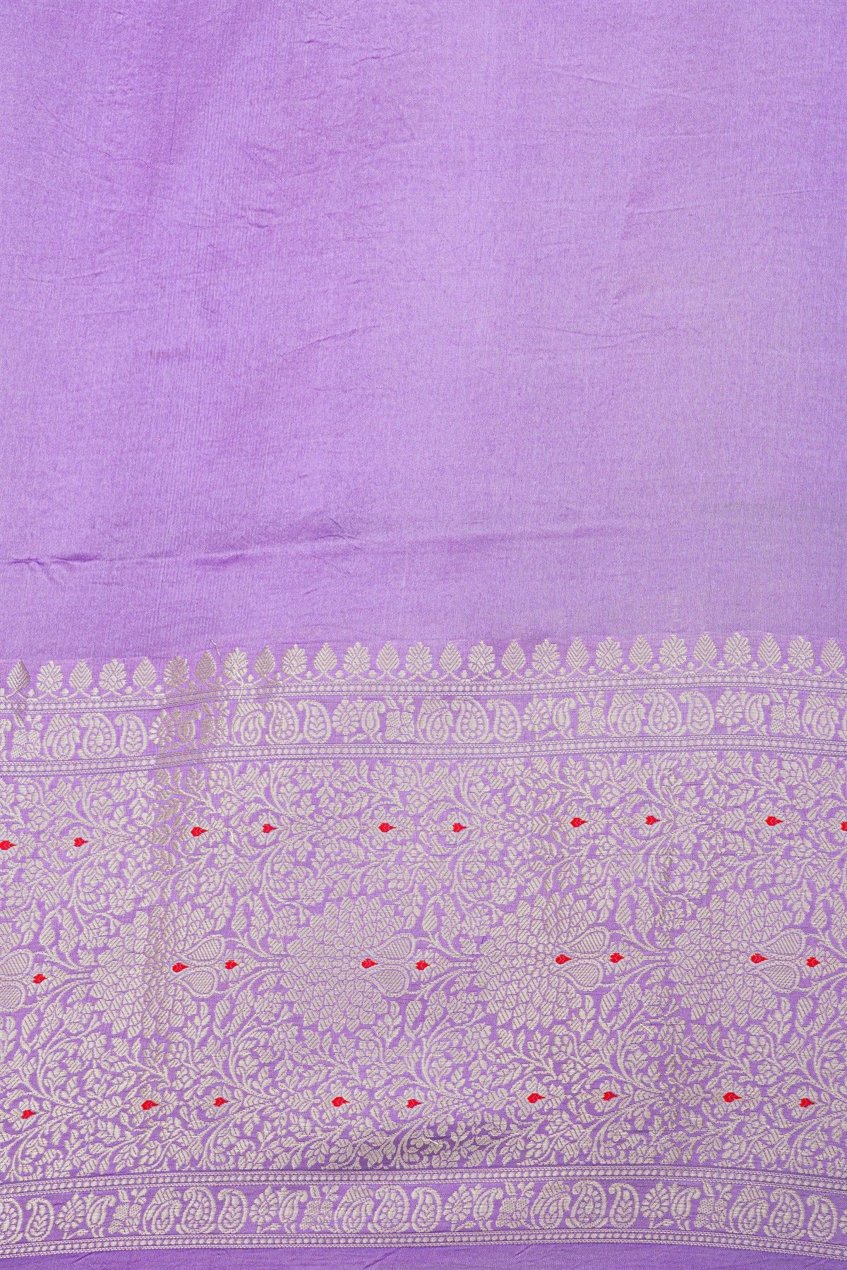 Fancy Matka Silk Violet Saree