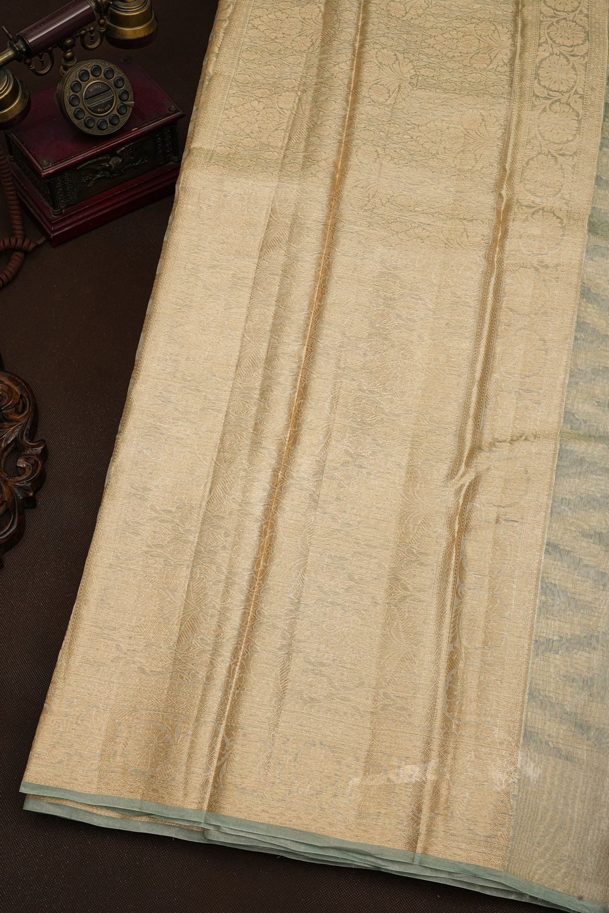 Fancy Kora Dual Colour Saree