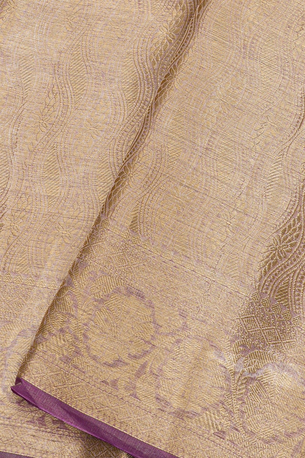Fancy Kora Lavender Saree
