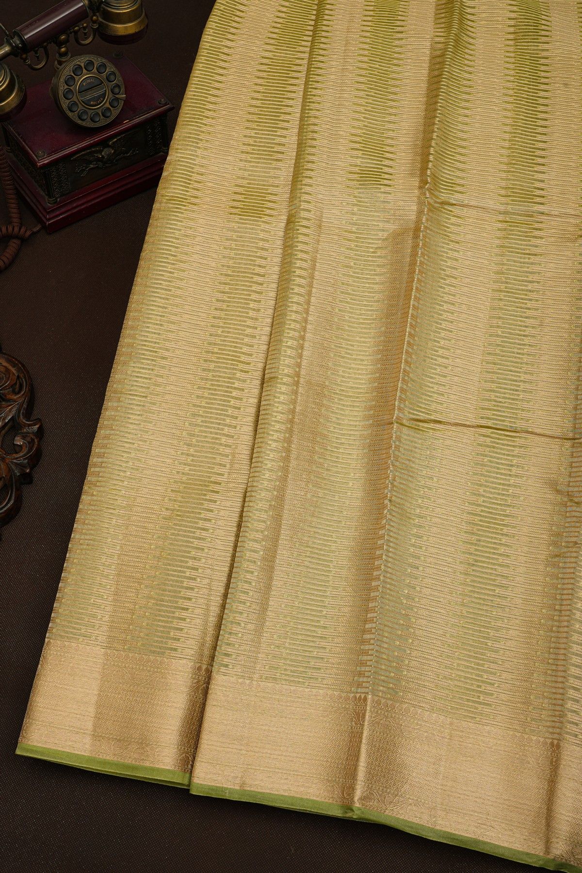 Fancy Kora Green Saree