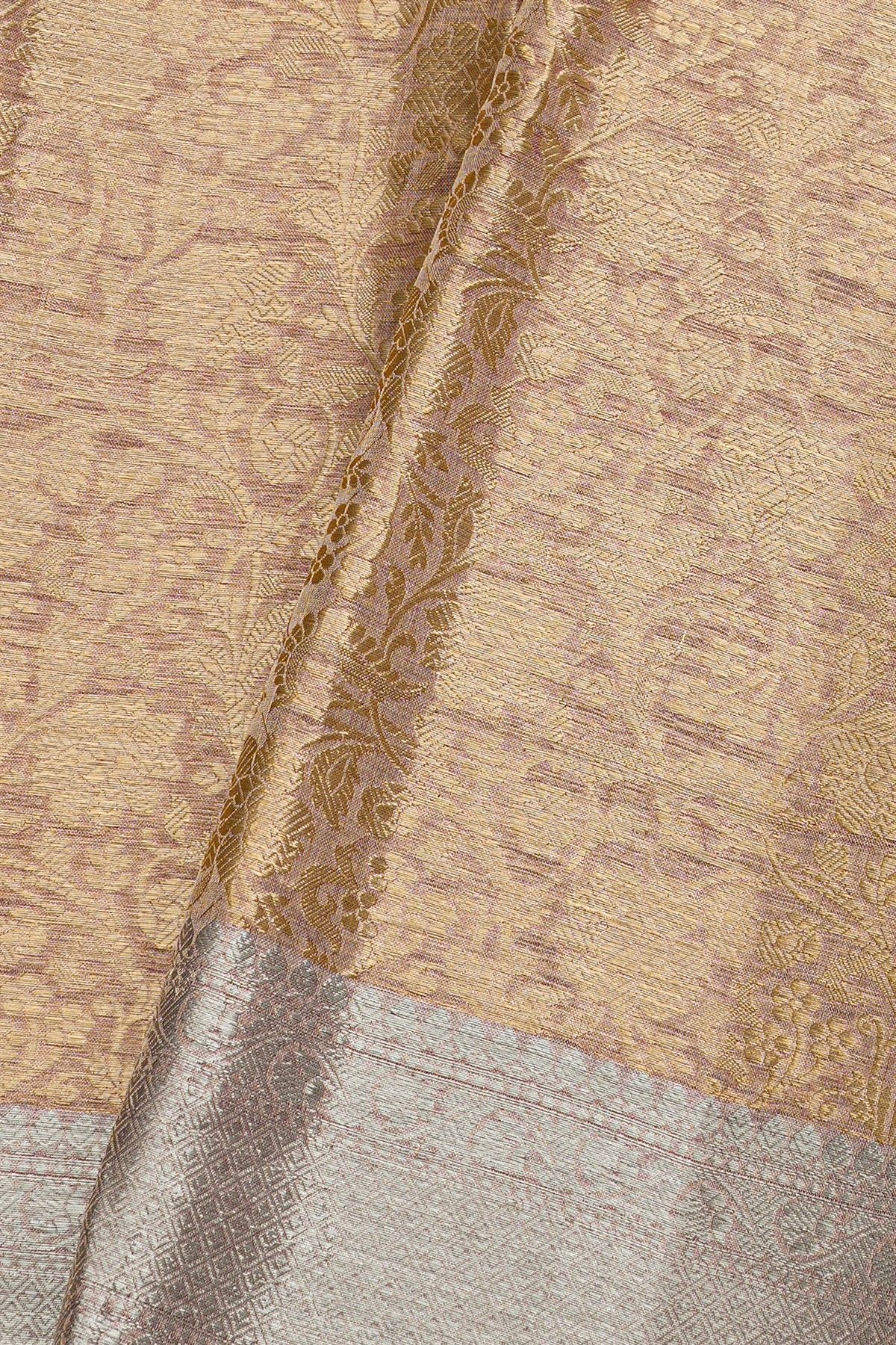 Fancy Kora Onion Pink Saree