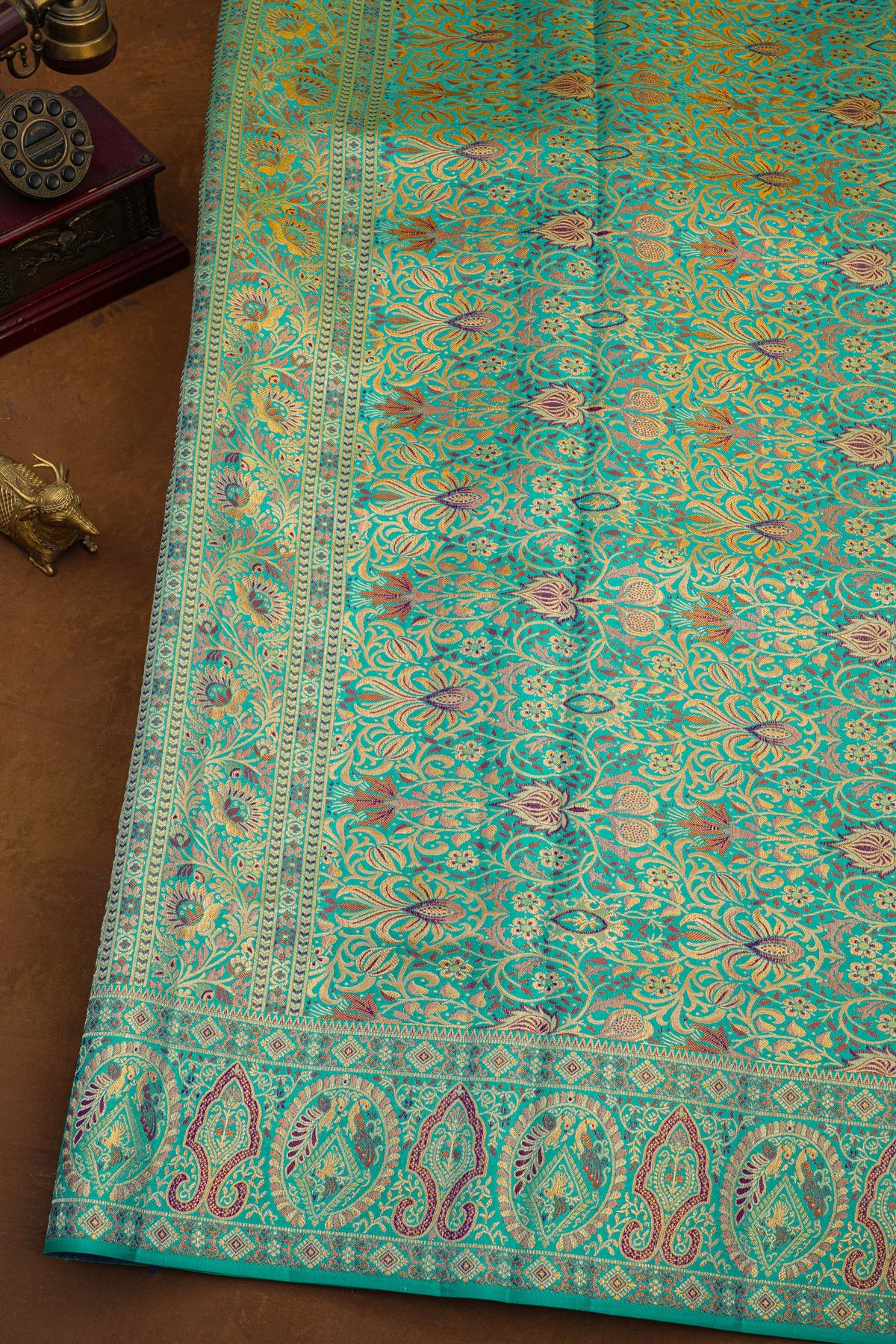 Kancheepuram Silk Royal Blue Saree