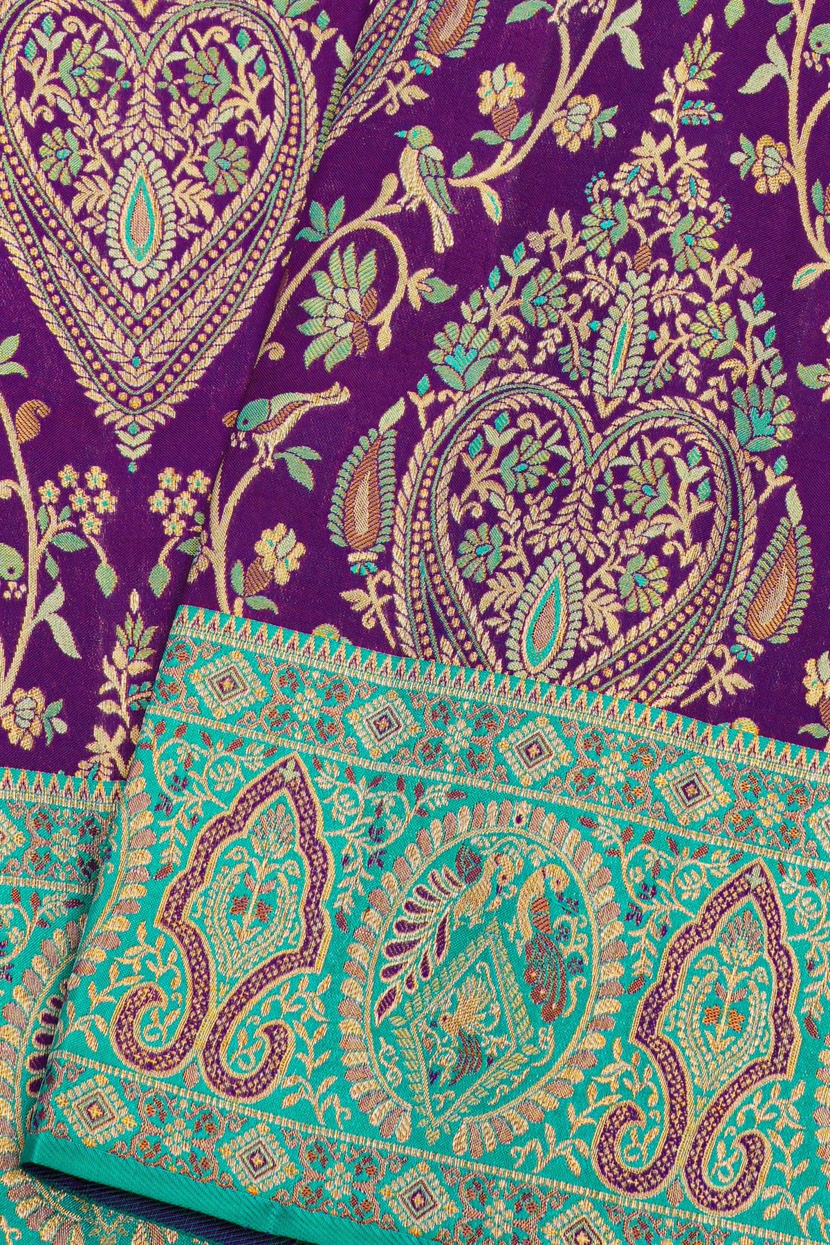Kancheepuram Silk Royal Blue Saree