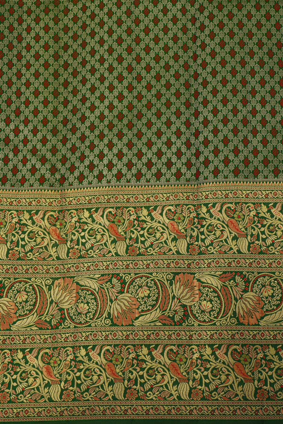 Kancheepuram Silk Red Saree