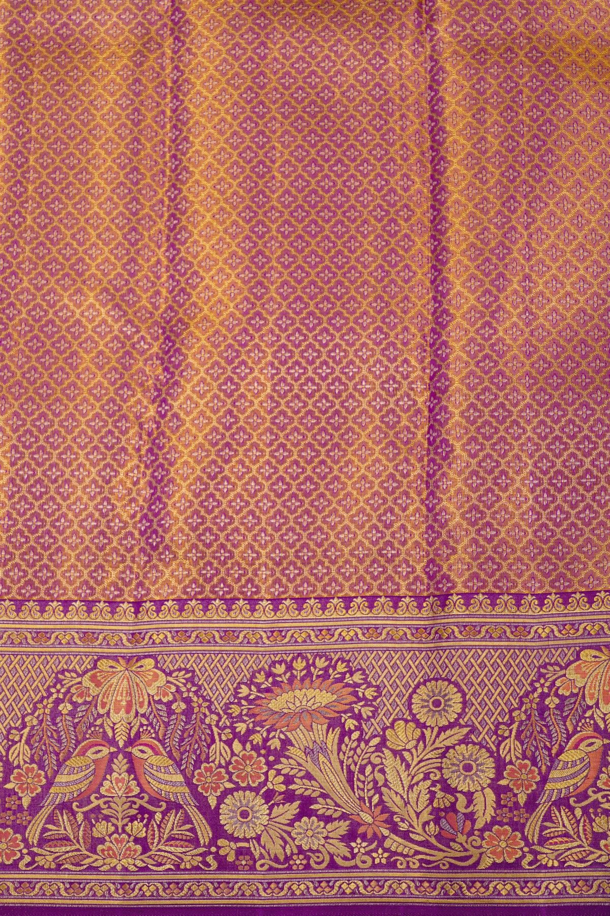 Kancheepuram Silk Pink Saree