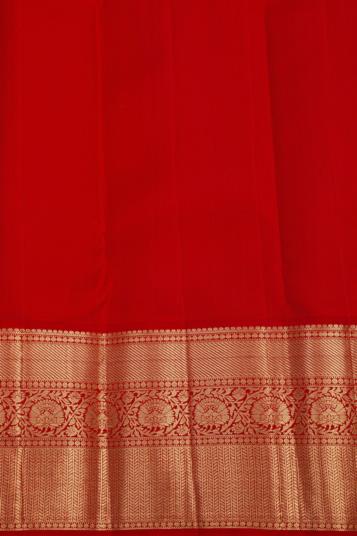 Kancheepuram Silk Red Saree
