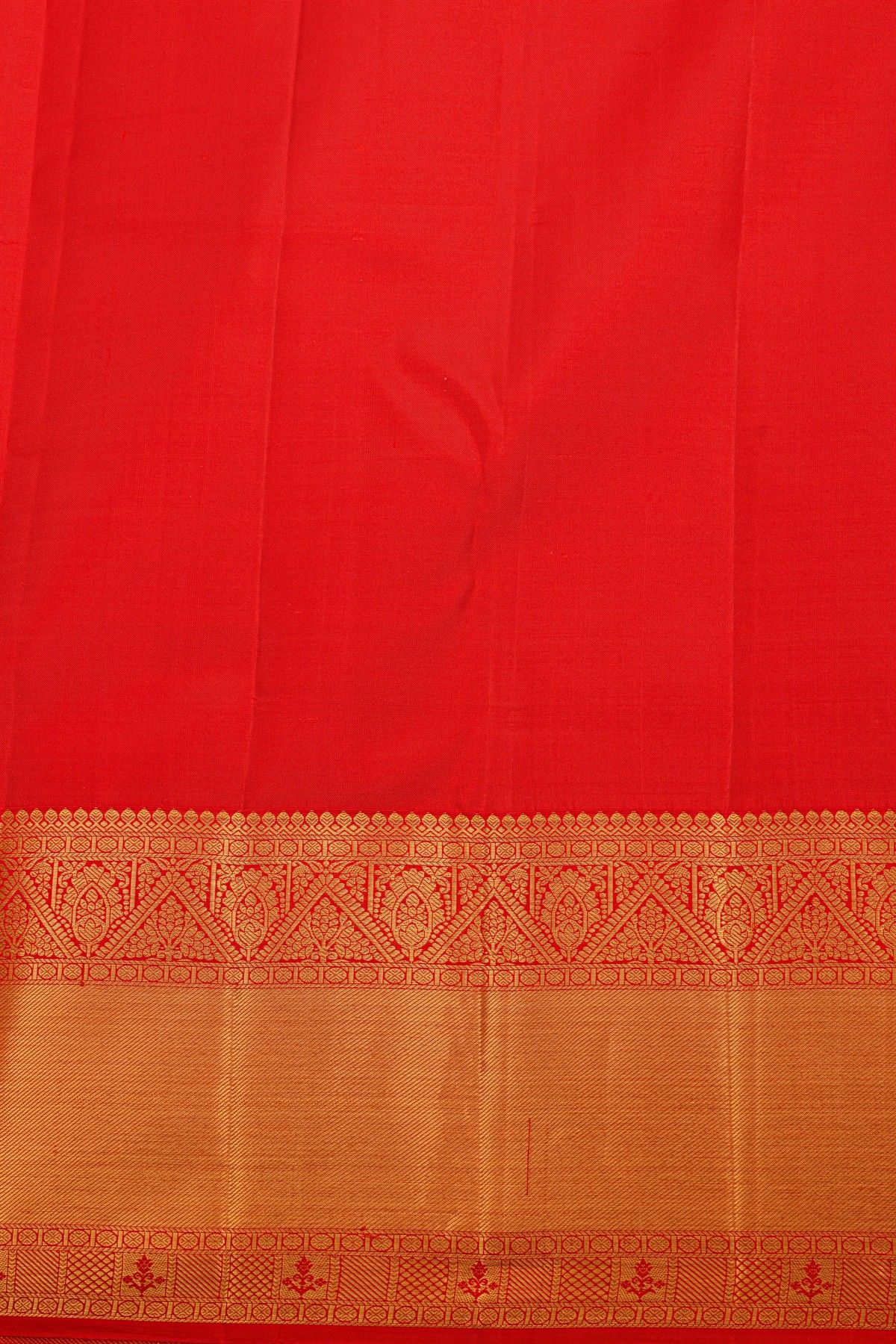 Kancheepuram Silk Off White Saree