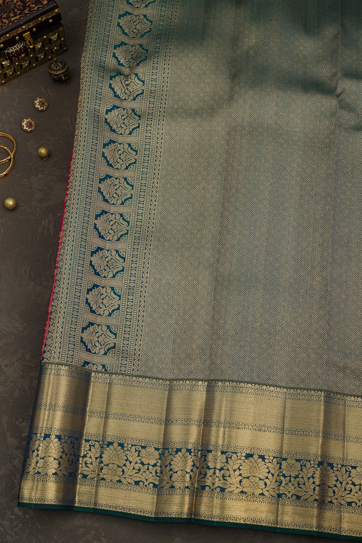 Kancheepuram Silk Pink Saree