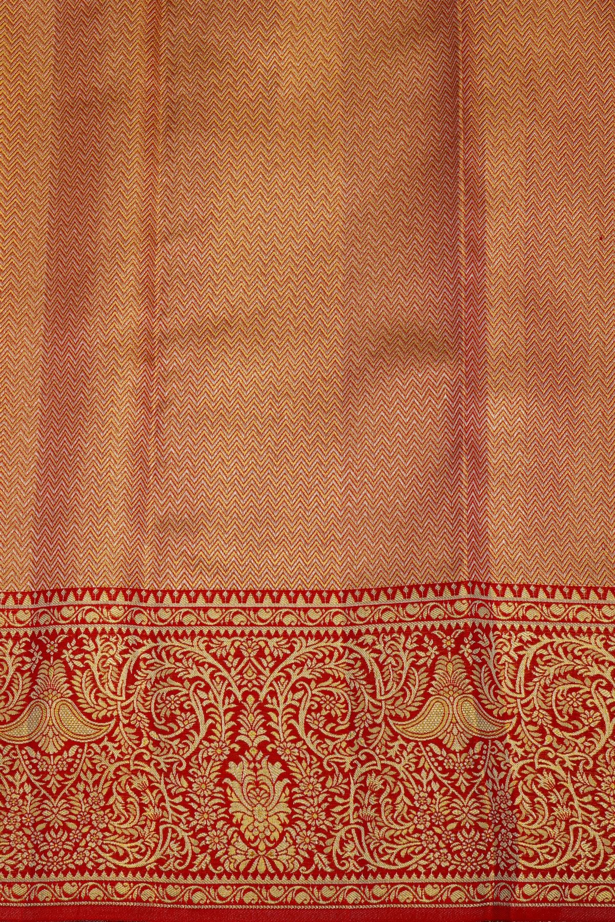 Kancheepuram Tissue Dual Colour Saree