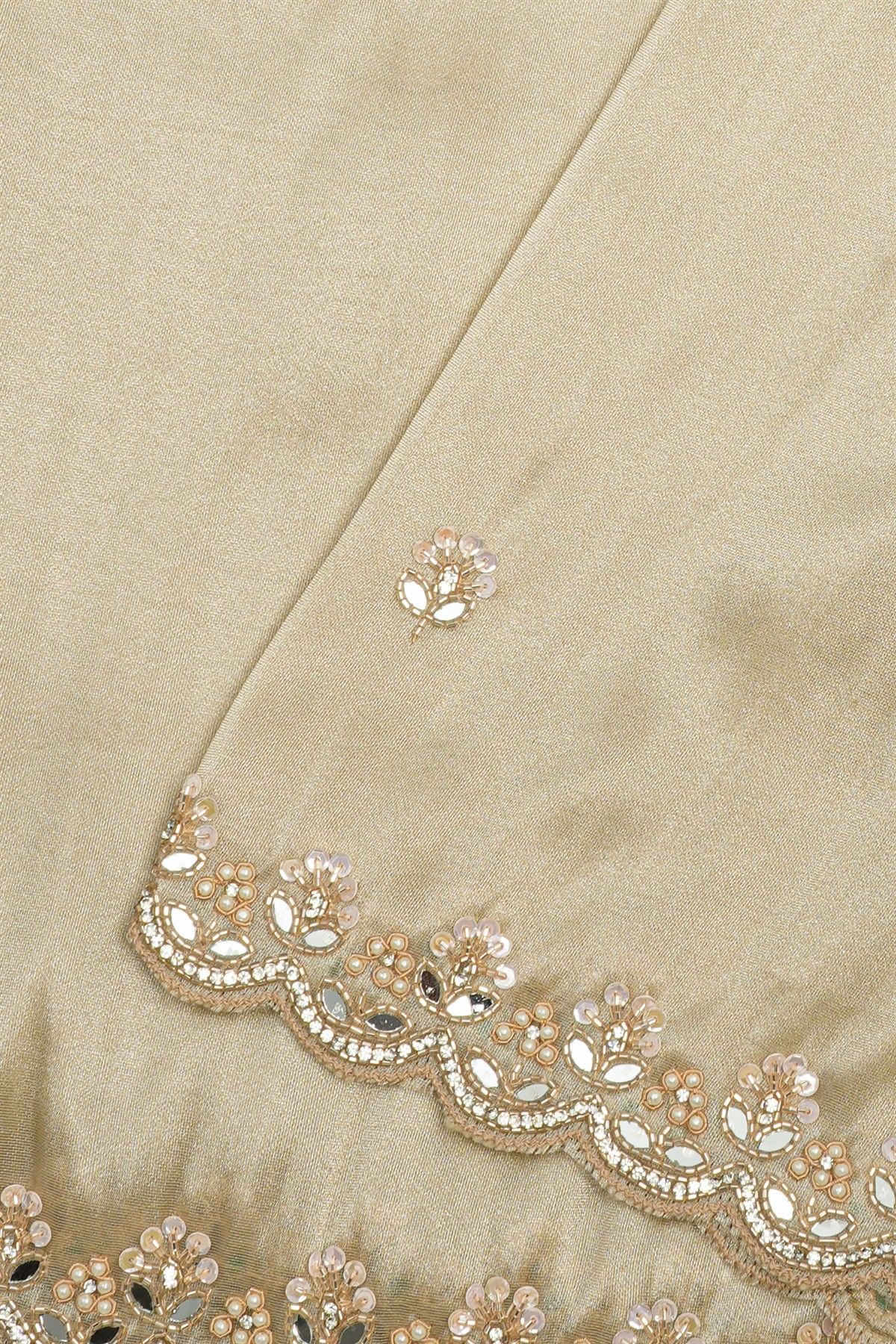 Designer Tissue Off White Saree