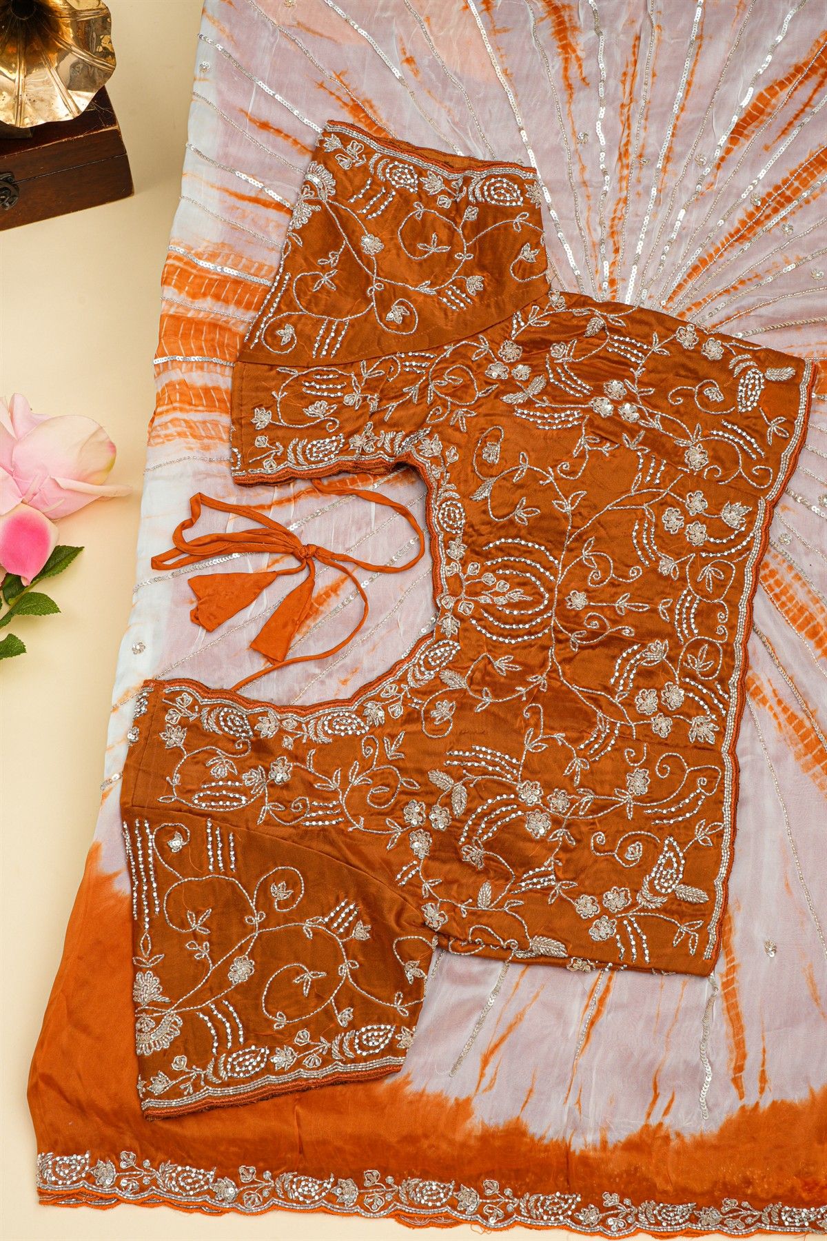 Designer Weaving Silk Multi-Colour Saree