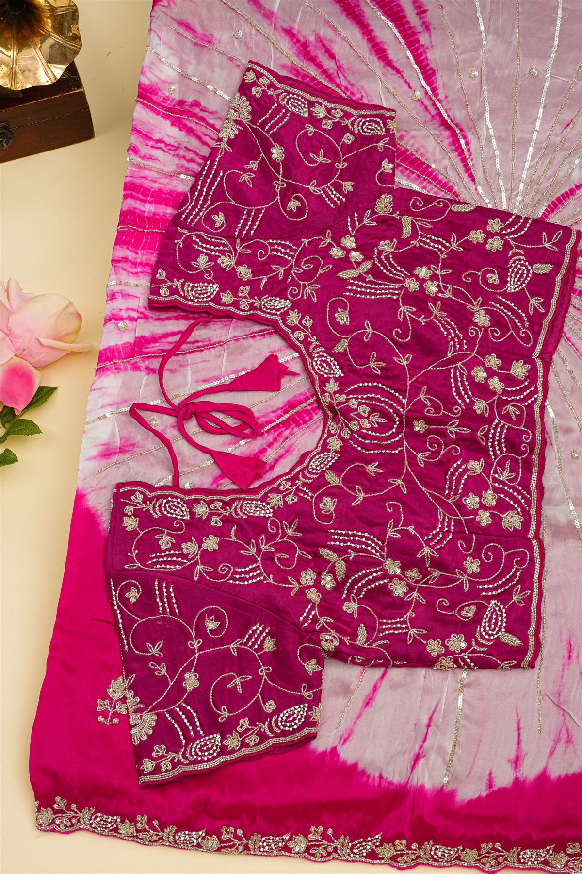 Designer Weaving Silk Multi-Colour Saree