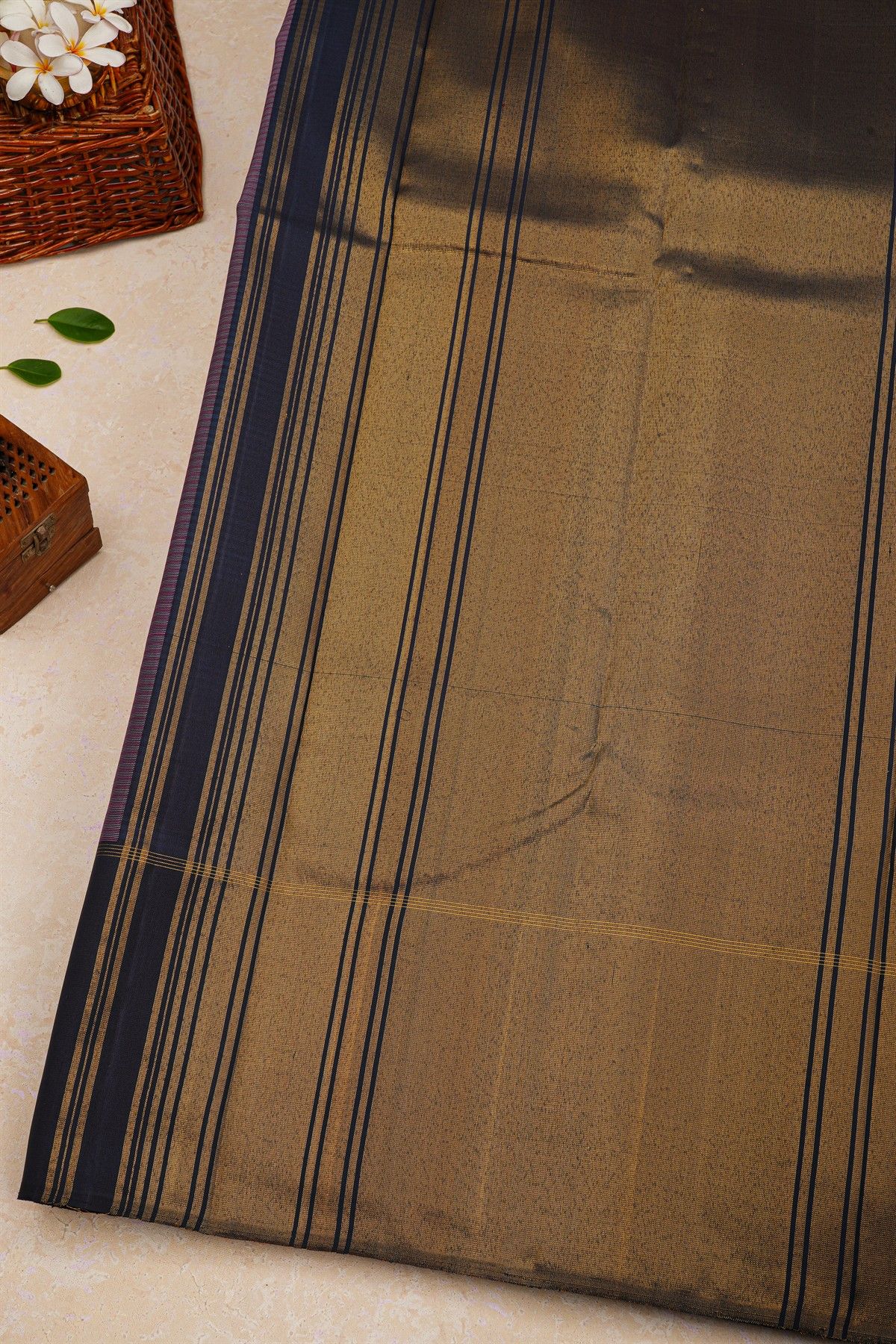Kancheepuram Silk Multi-Colour Saree