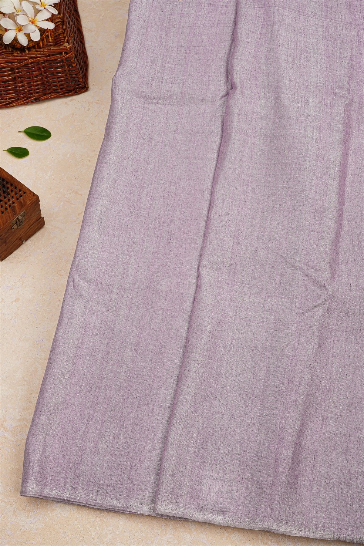 Kancheepuram Silk Lavender Saree