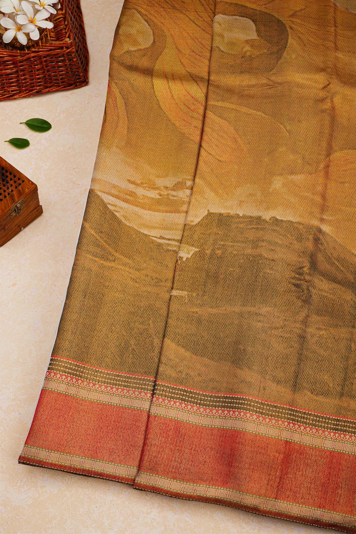 Kancheepuram Silk Multi-colour Saree