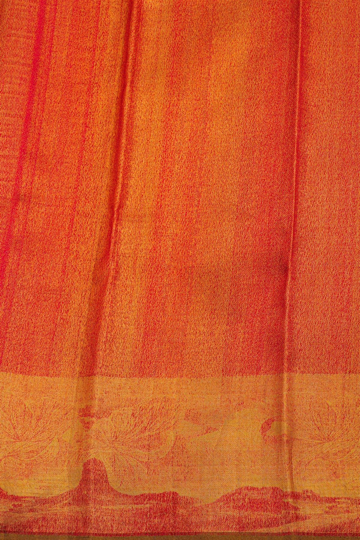 Kancheepuram Silk Multi-colour Saree