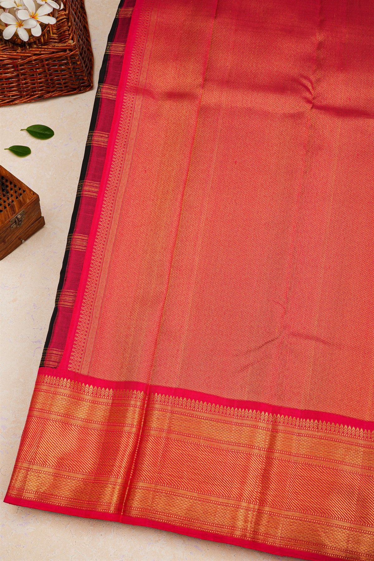 Kancheepuram Silk Black Saree