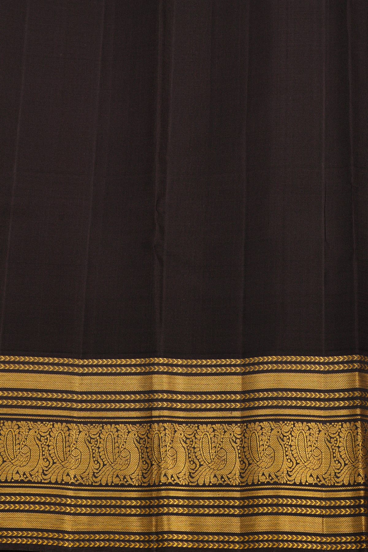 Kancheepuram Silk Yellow Saree