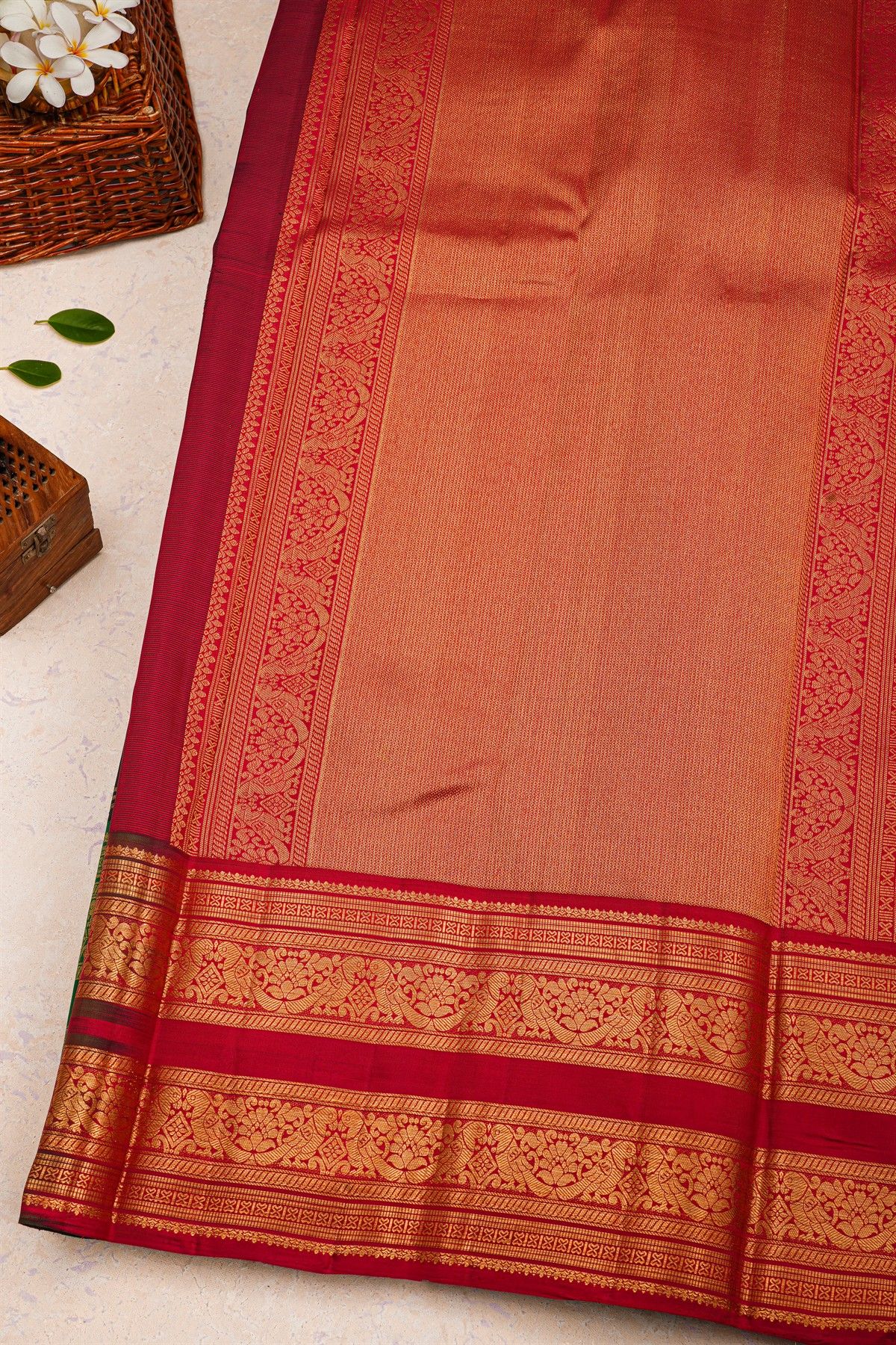 Kancheepuram Silk Black Saree