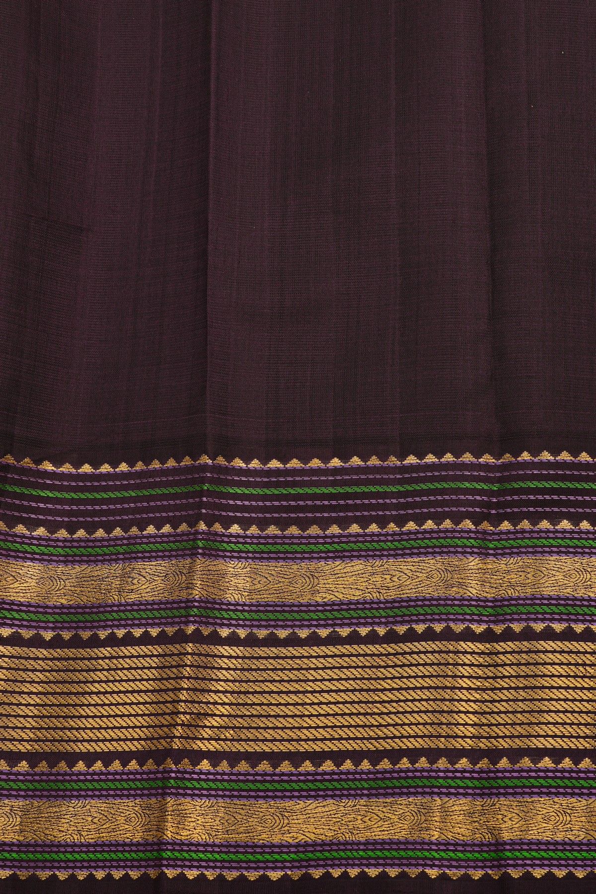 Kancheepuram Silk Mustard Saree