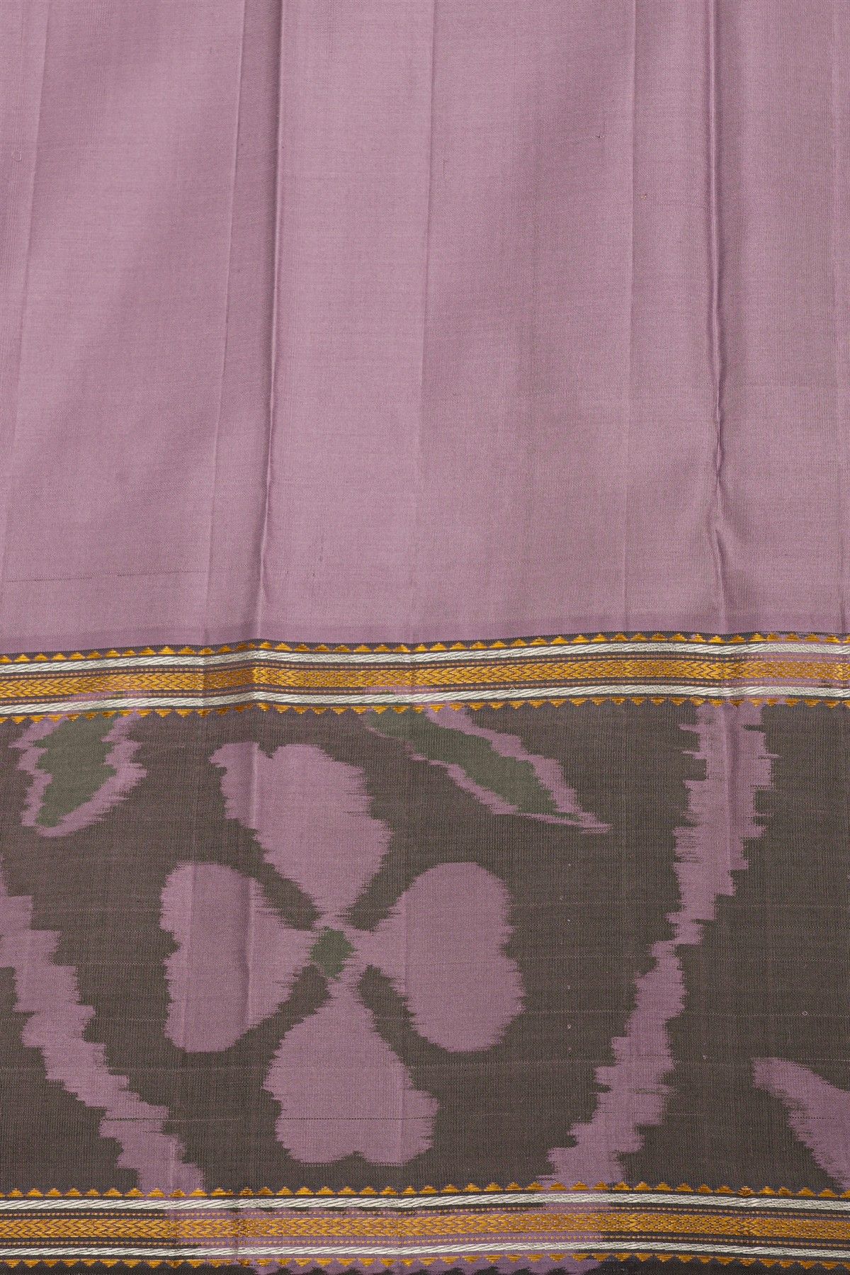 Kancheepuram Silk Multi-Colour Saree