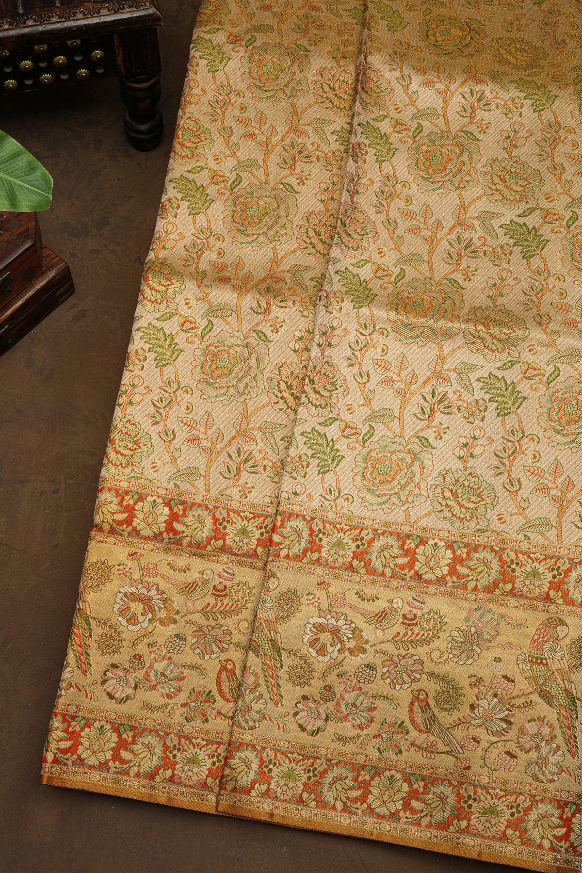 Kancheepuram Silk Gold Saree