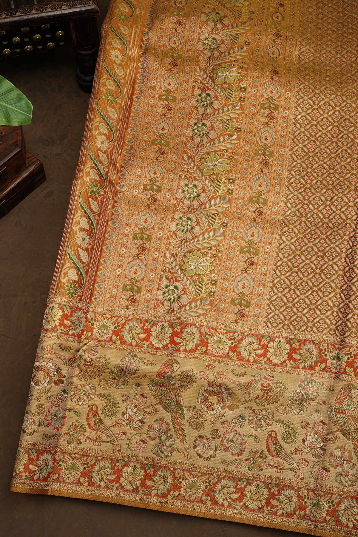 Kancheepuram Silk Gold Saree